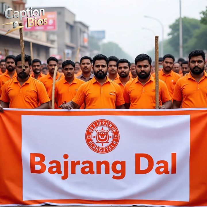 Bajrang Dal Captions For Instagram in Hindi