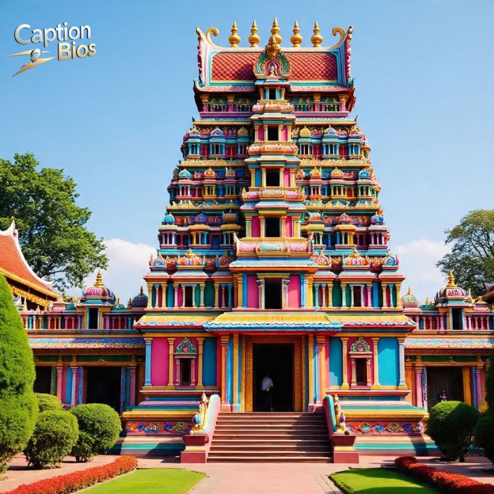 Humorous and Light-Hearted Temple Captions