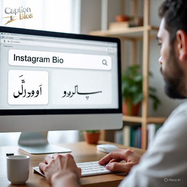 Instagram Bio English to Urdu Language
