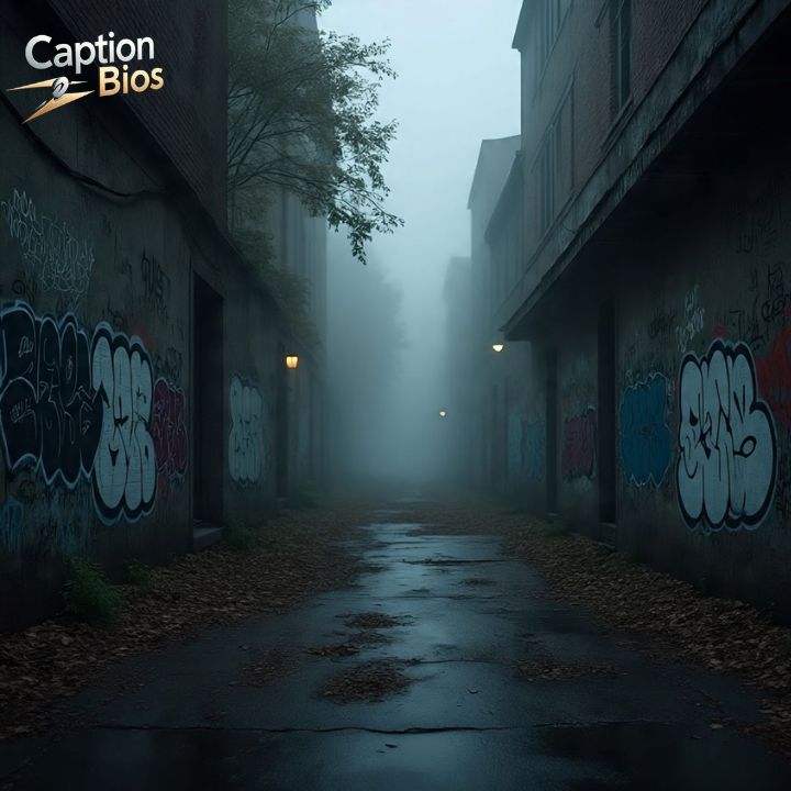 Moody and Dark Aesthetic Captions