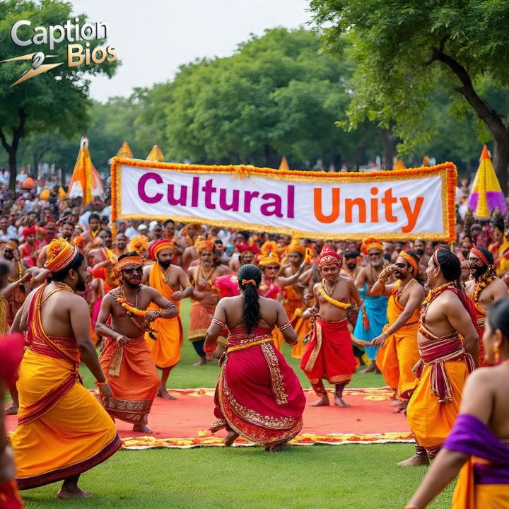 Proud Bajrang Dal Captions for Cultural Unity