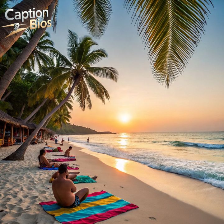 Thailand Beach Captions