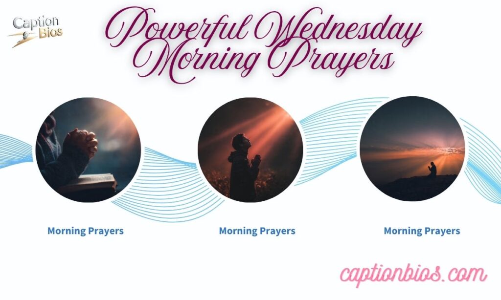 Powerful Wednesday Morning Prayers